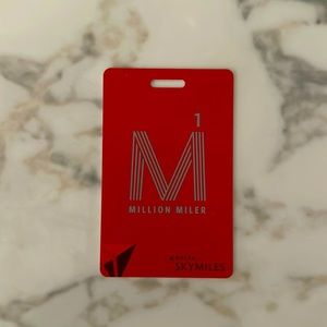Delta Million Mile luggage tag